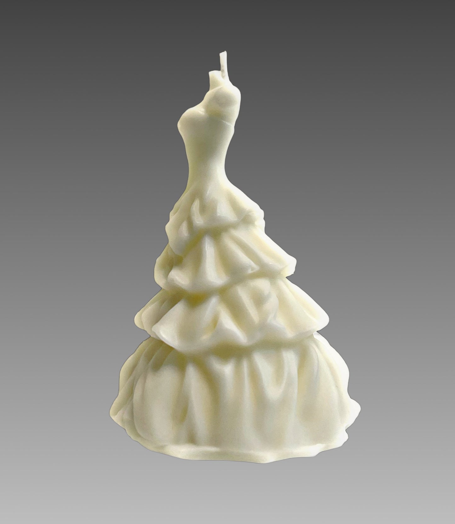 Ball Gown Pillar Candle