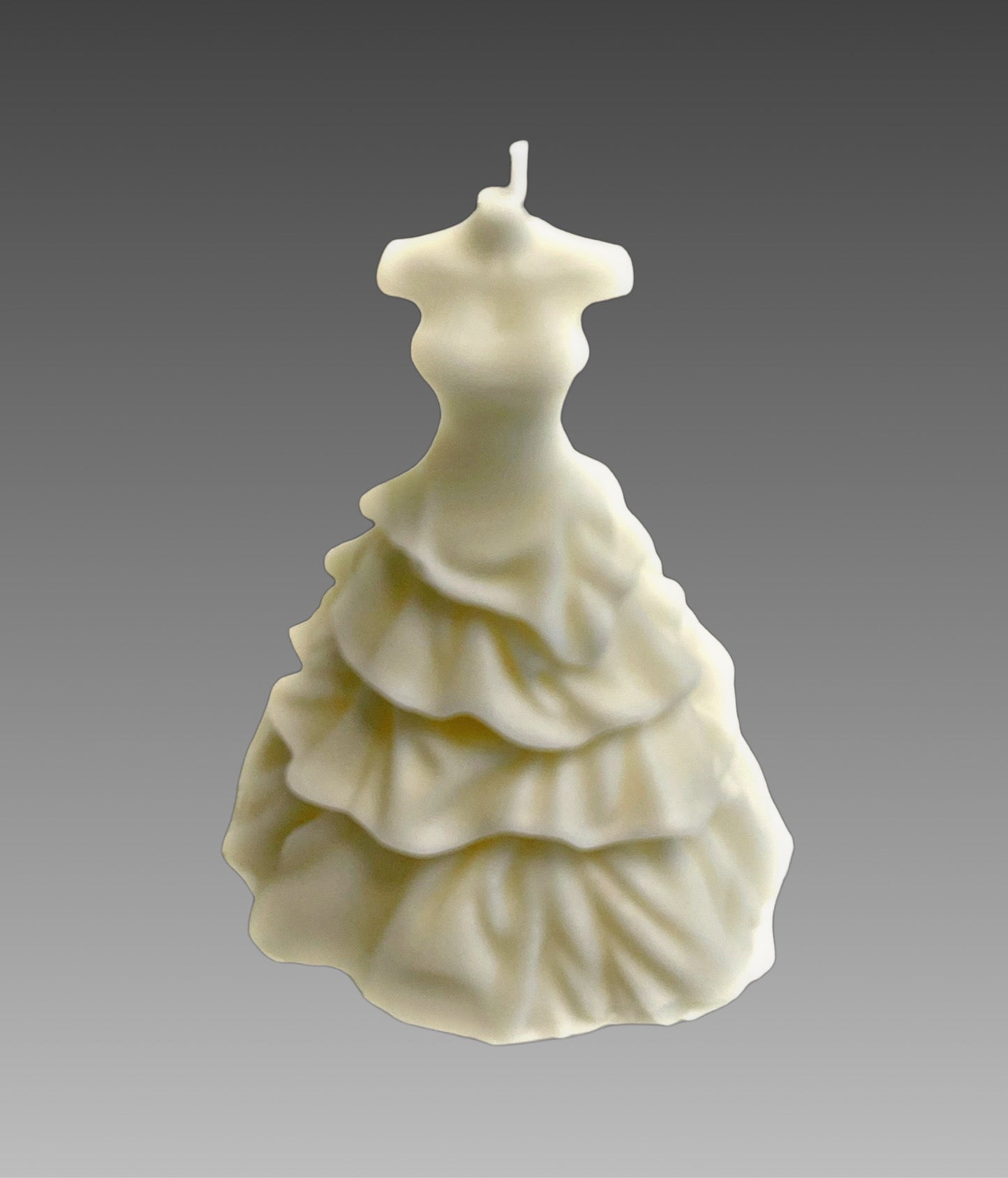 Ball Gown Pillar Candle