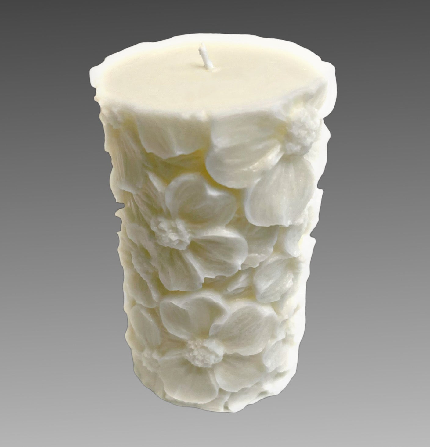 Flower Pillar Candle