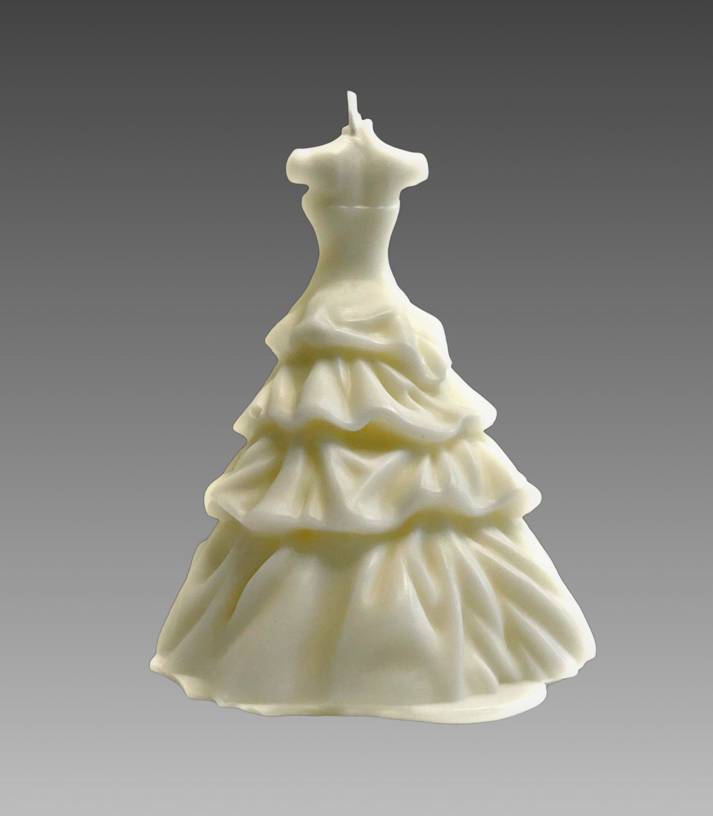 Ball Gown Pillar Candle