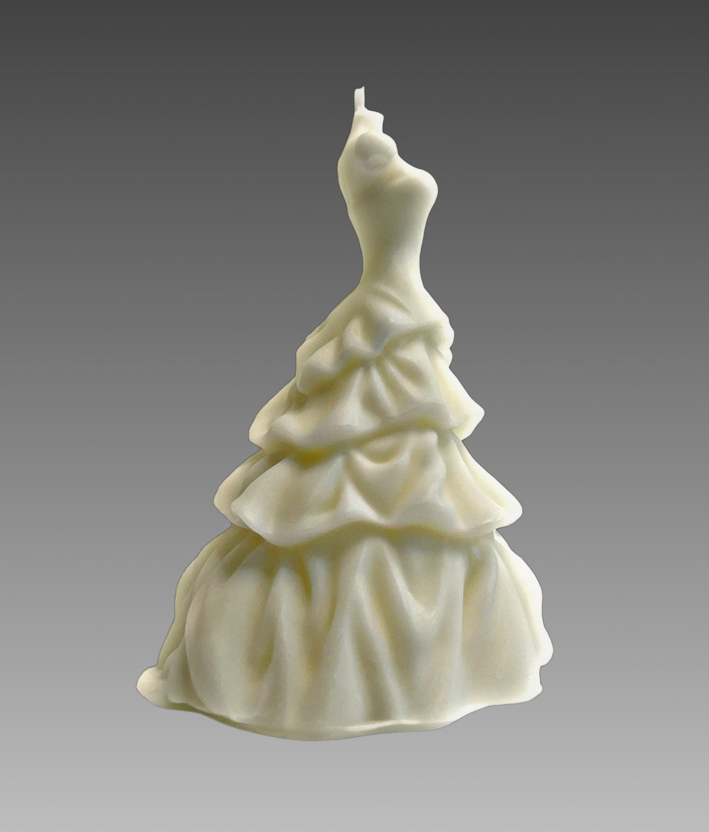 Ball Gown Pillar Candle