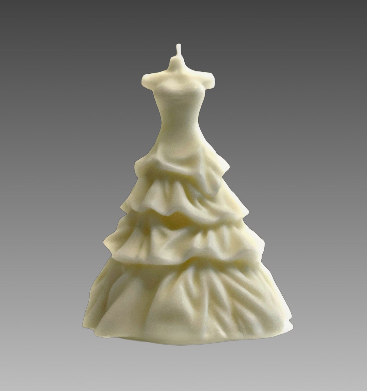 Ball Gown Pillar Candle