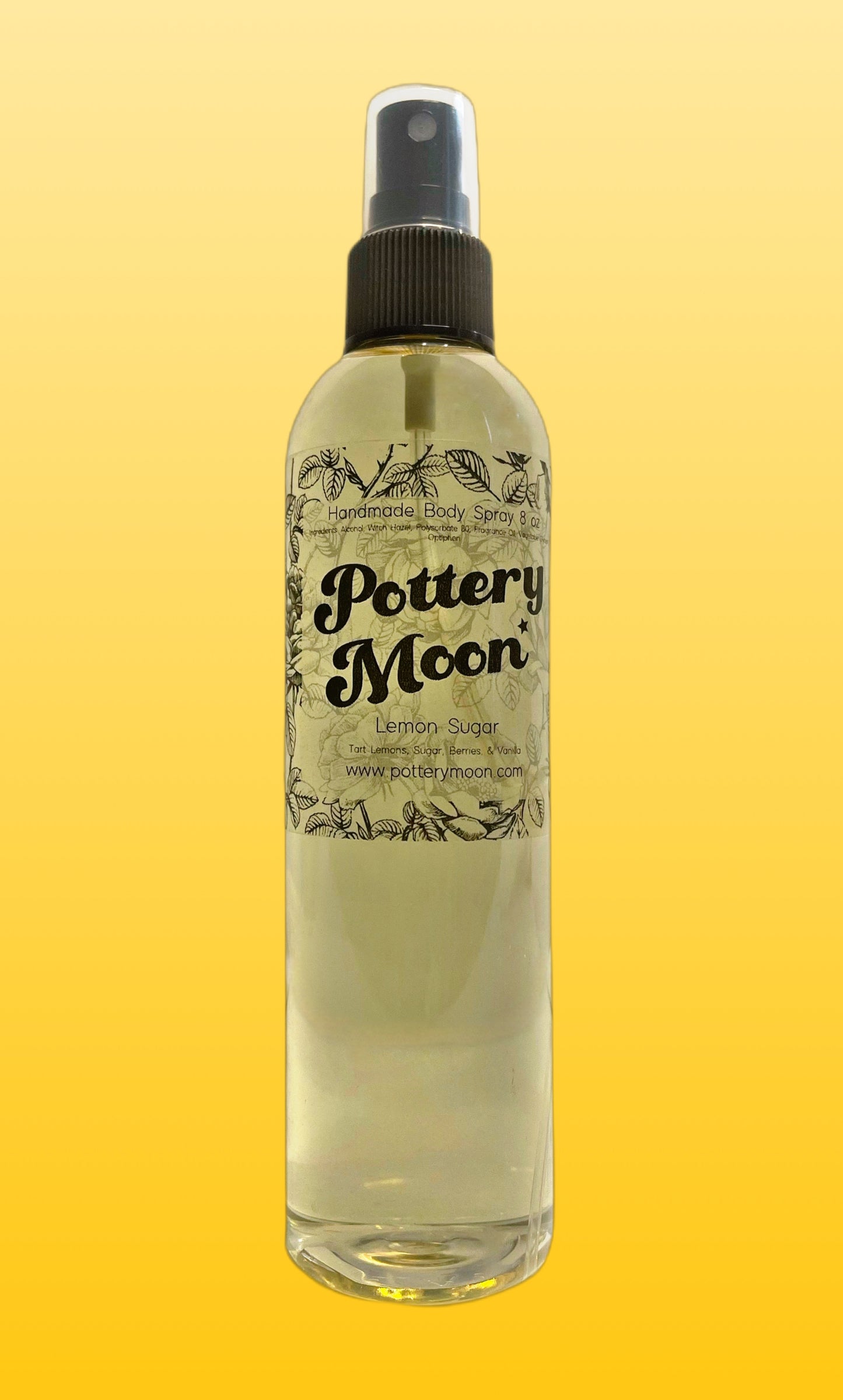 Lemon Sugar Body Spray 8 oz