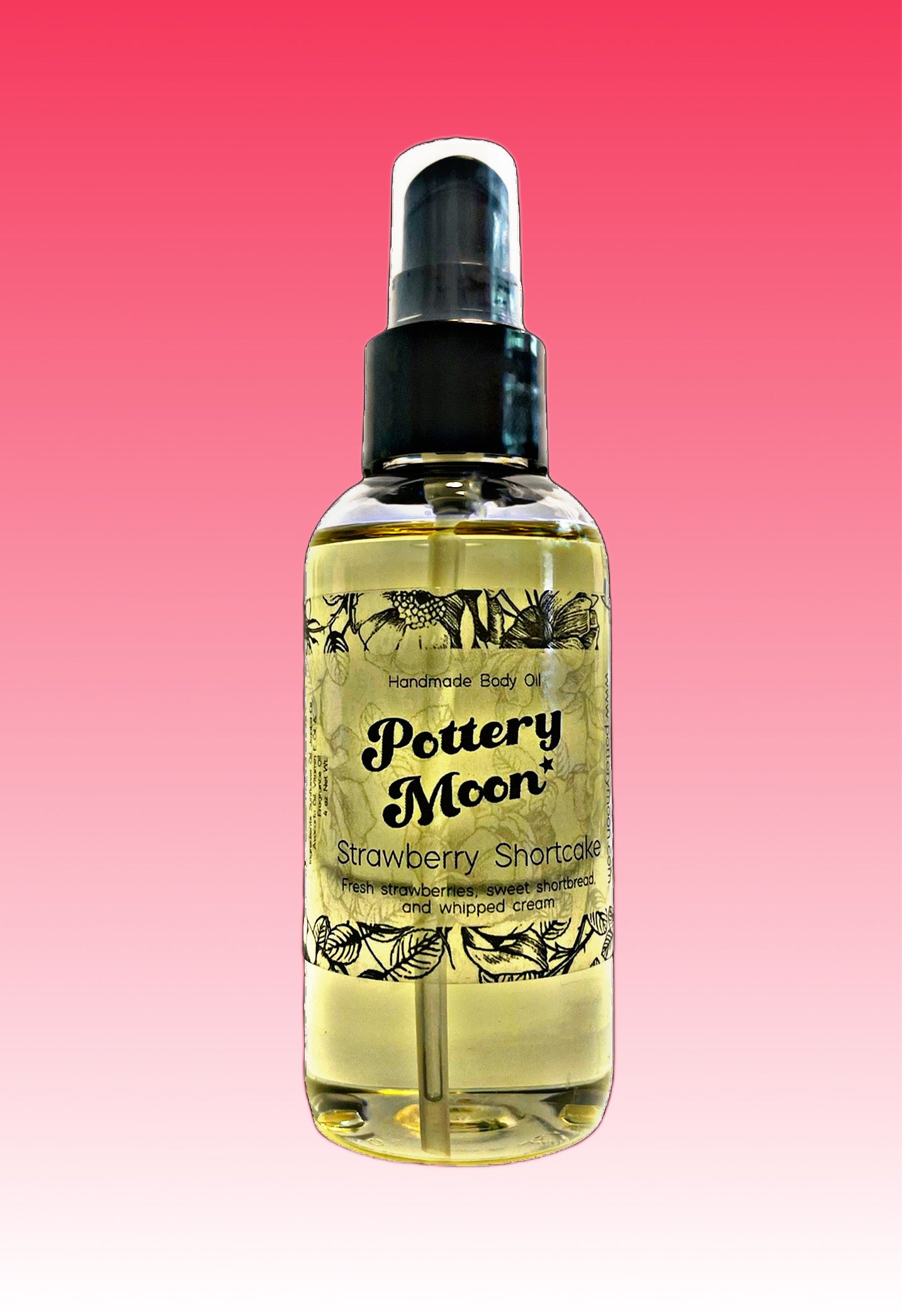 Strawberry Shortcake Body Oil - 4 oz