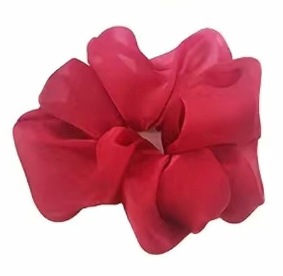 Silky Hair Scrunchie - Different Solid Colors